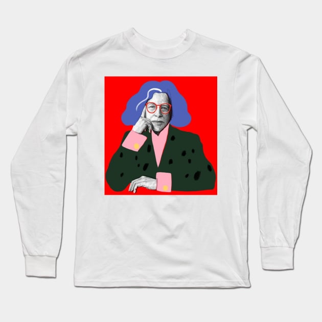 Fran lebowitz Long Sleeve T-Shirt by MoreArt15